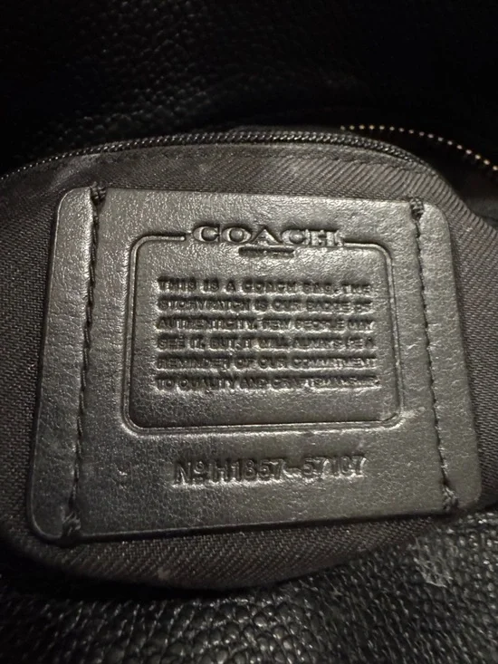 Coach Black Turnlock Chain Tote 27 - Picture 12 of 12